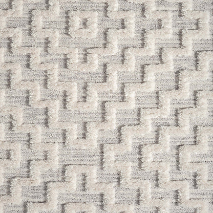 Alpine 3631 Lt Grey Hallway Runner