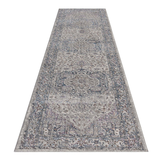 Clare 676 Grey Hallway Runner