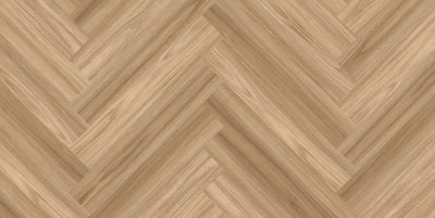 ArtiFloor Premium Herringbone Luxury Vinyl Plank Flooring 4.5mm Honeycomb Ash Swatch
