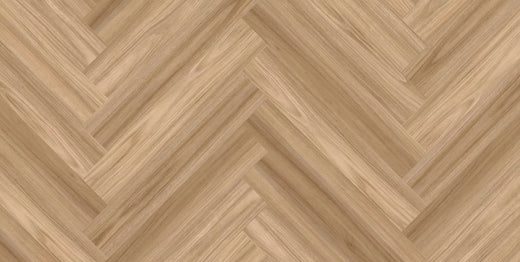 ArtiFloor Premium Herringbone Luxury Vinyl Plank Flooring 4.5mm Honeycomb Ash Swatch