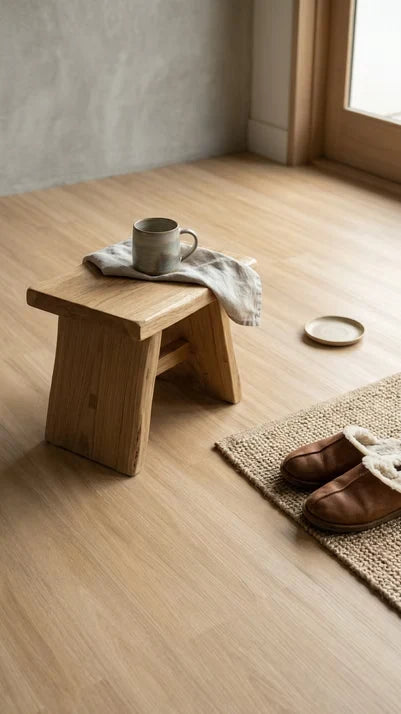 ArtiFloor Timberland Luxury Vinyl Plank Flooring 4.5mm Natural Blackbutt Setting