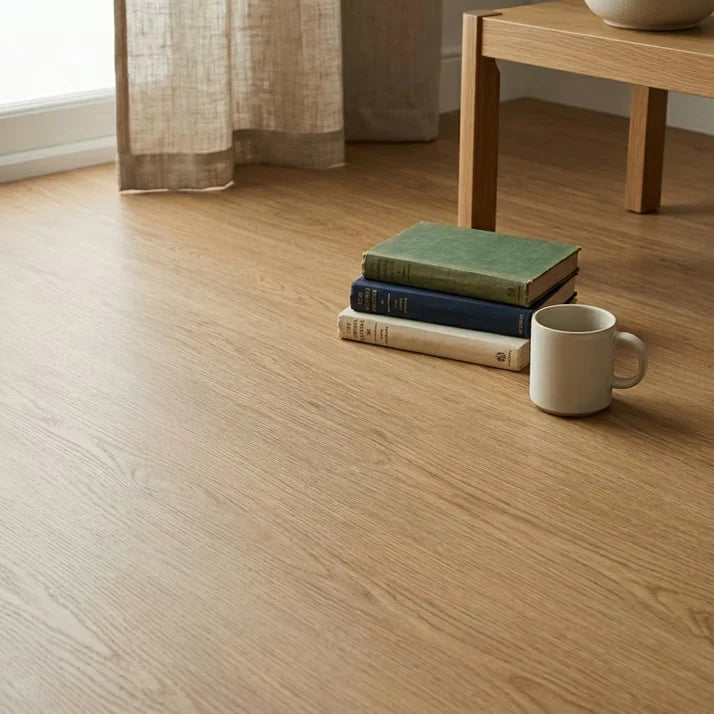 ArtiFloor Timberland Luxury Vinyl Plank Flooring 4.5mm Natural White Oak Setting