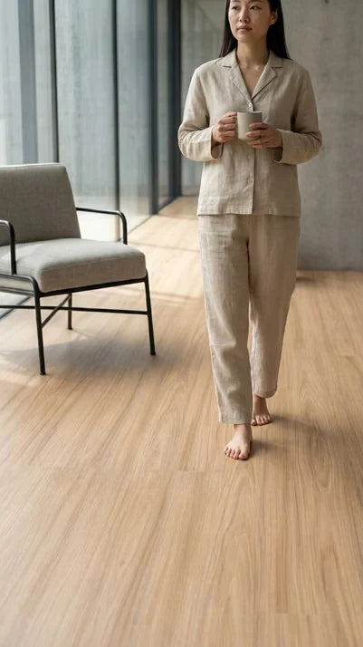 ArtiFloor Timberland Luxury Vinyl Plank Flooring 4.5mm Sand Light Setting