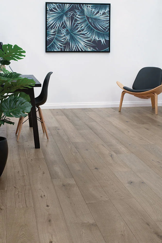Australian Select Timbers Coastline European Oak Engineered Timber Flooring 14.5/3mm Bunbury Setting
