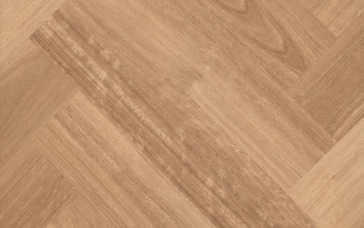 Australian Select Timbers Empress Herringbone Hybrid Flooring 9mm Spice Spotted Gum Swatch