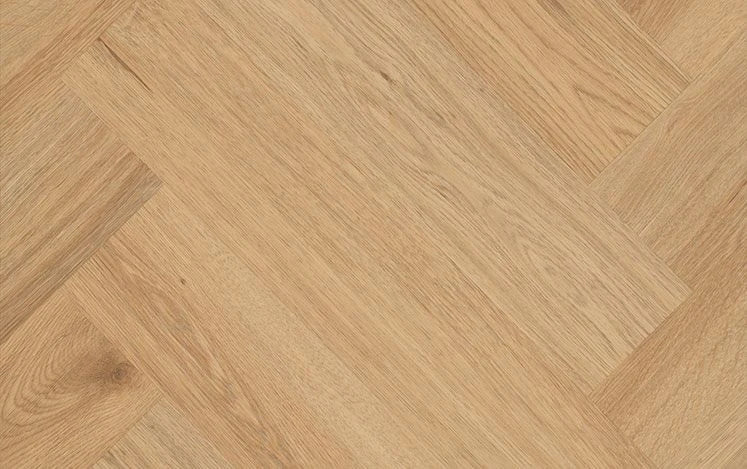 Australian Select Timbers Empress Herringbone Hybrid Flooring 9mm Ylang Swatch