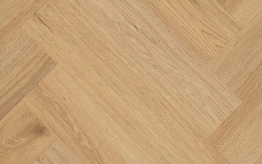Australian Select Timbers Empress Herringbone Hybrid Flooring 9mm Ylang Swatch