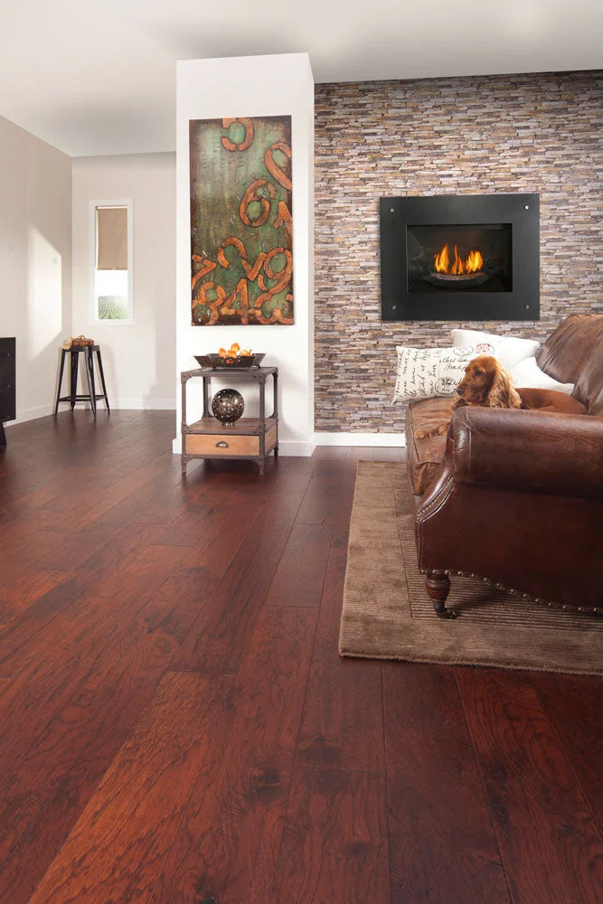 Australian Select Timbers Hickory Impressions Homestead Engineered Timber Flooring 12/2mm Savannah Setting