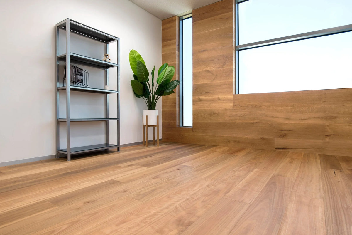 Australian Select Timbers Regency Infinite Australian Hardwood Engineered Timber Flooring 14/3mm Spotted Gum Setting