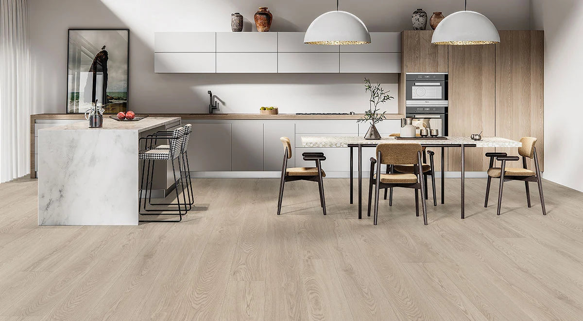Clever Choice Hydro Merit AC4 Laminate Flooring 12mm Frost Gem Setting