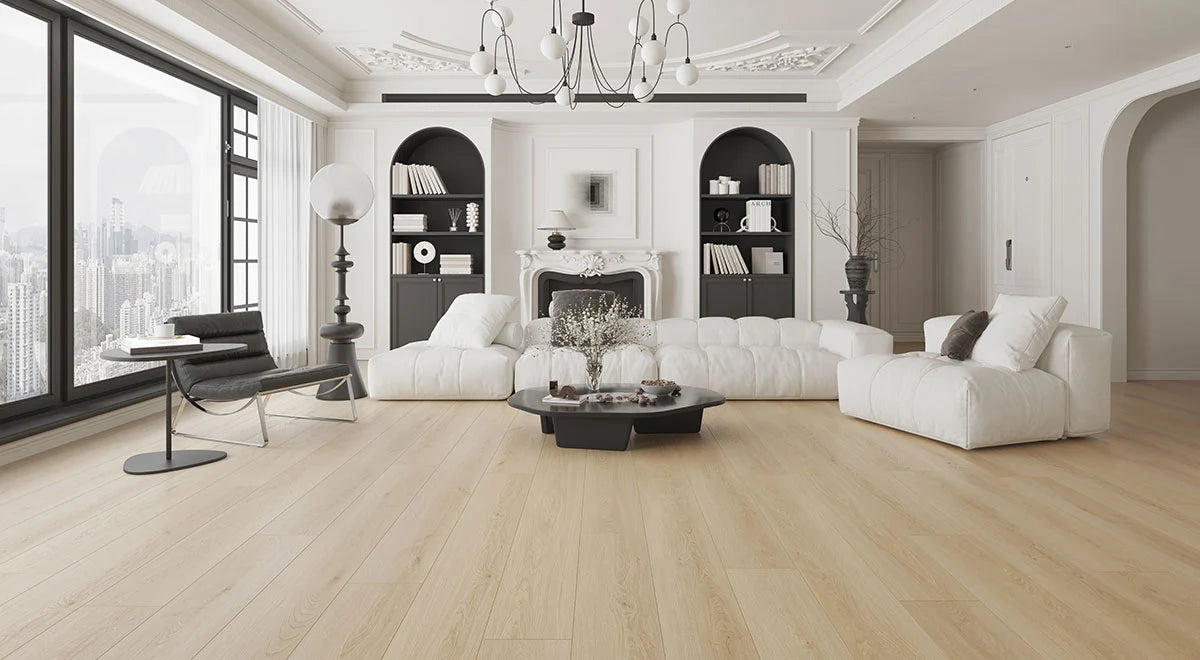 Clever Choice Hydro Pro Grand Laminate Flooring 12mm Sunflower Grove flooring room setting