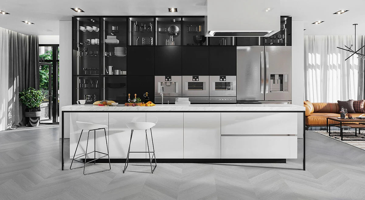 Clever Choice Immortal Chevron Hybrid Flooring 9mm Zeus Setting