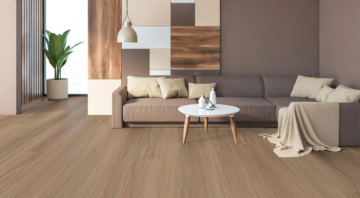 Clever Choice Scenic Hybrid Flooring 10mm Greenfield Blackbutt Setting