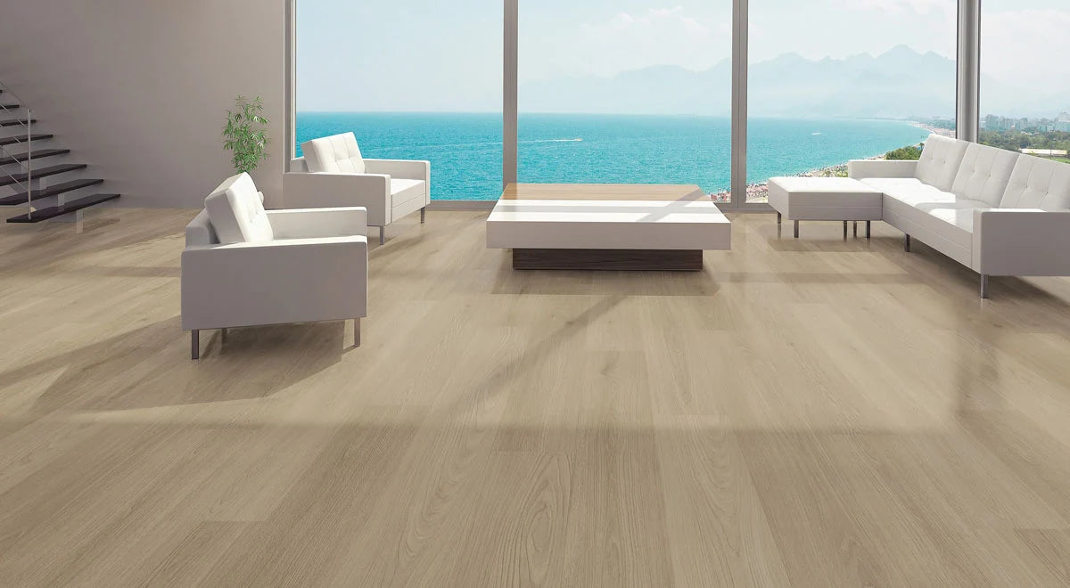 Clever Choice Scenic Hybrid Flooring 10mm Maplecreek Setting