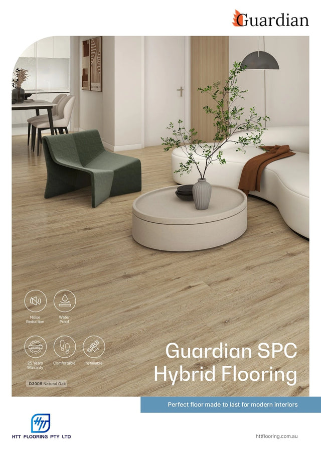 HTT Guardian Hybrid Flooring 6.5mm Brochure Cover