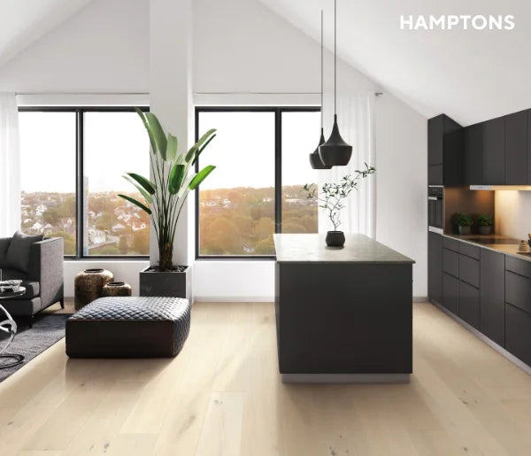 Hurford Genuine Oak Prime Grade Engineered Timber Flooring 15/4mm Hamptons Setting