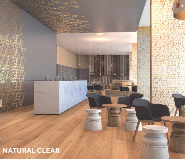 Hurford Genuine Oak Prime Grade Engineered Timber Flooring 15/4mm Natural Clear Setting