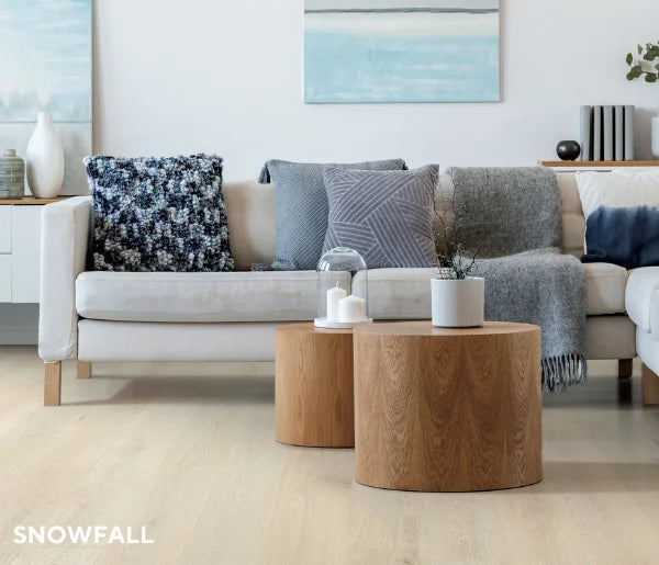 Hurford Genuine Oak Prime Grade Engineered Timber Flooring 15/4mm Snowfall Setting