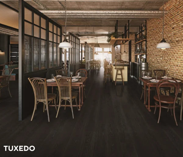 Hurford Genuine Oak Prime Grade Engineered Timber Flooring 15/4mm Tuxedo Setting