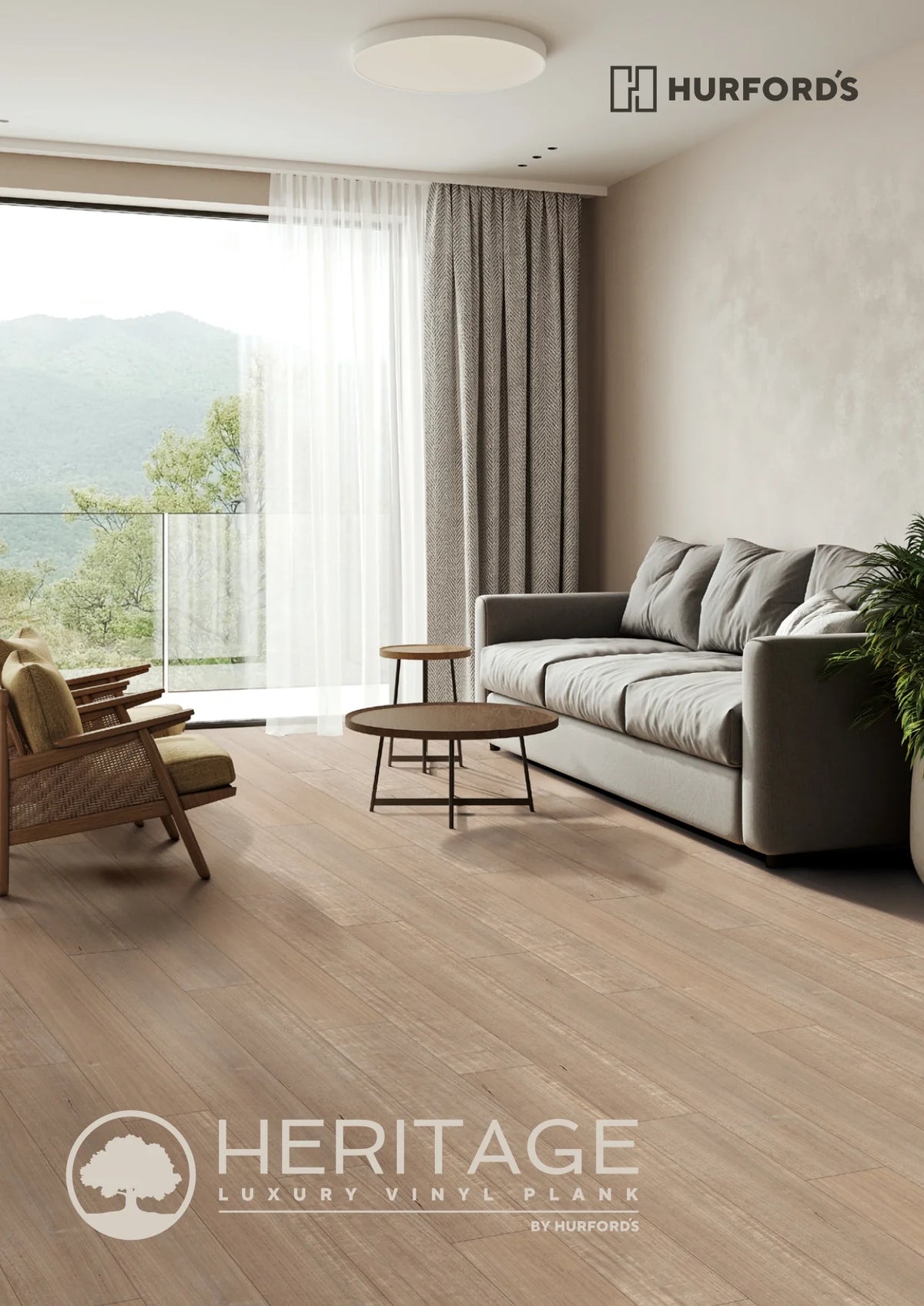 Hurford Heritage Luxury Vinyl Plank Flooring 4.5mm Featured Image