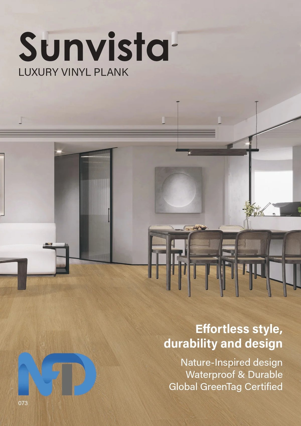 NFD Sunvista Luxury Vinyl Plank Flooring 4.5mm Brochure Cover