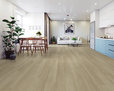 NFD Tempess Luxury Vinyl Plank Flooring 4.5mm Dawn Oak Setting