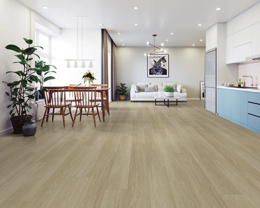 NFD Tempess Luxury Vinyl Plank Flooring 4.5mm Dawn Oak Setting