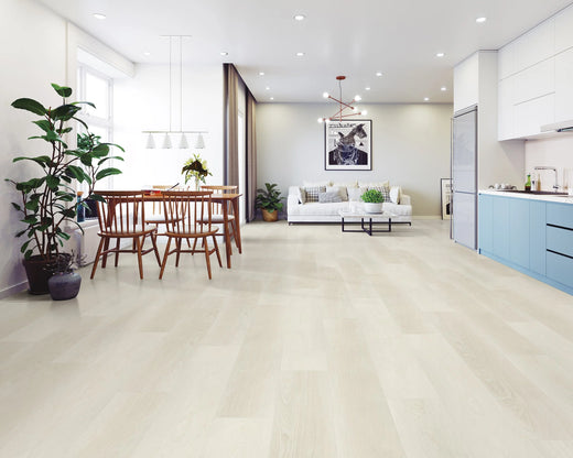 NFD Tempess Luxury Vinyl Plank Flooring 4.5mm Moonlight Oak Setting