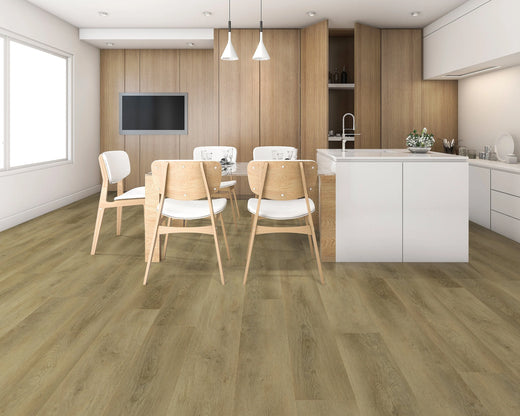 NFD Tranquility Luxury Vinyl Plank Flooring 5mm Bristle Oak Swatch