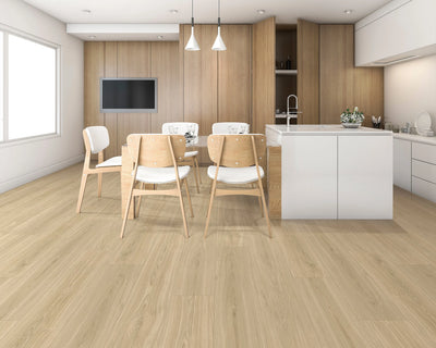 NFD Tranquility Luxury Vinyl Plank Flooring 5mm Florence Oak Swatch