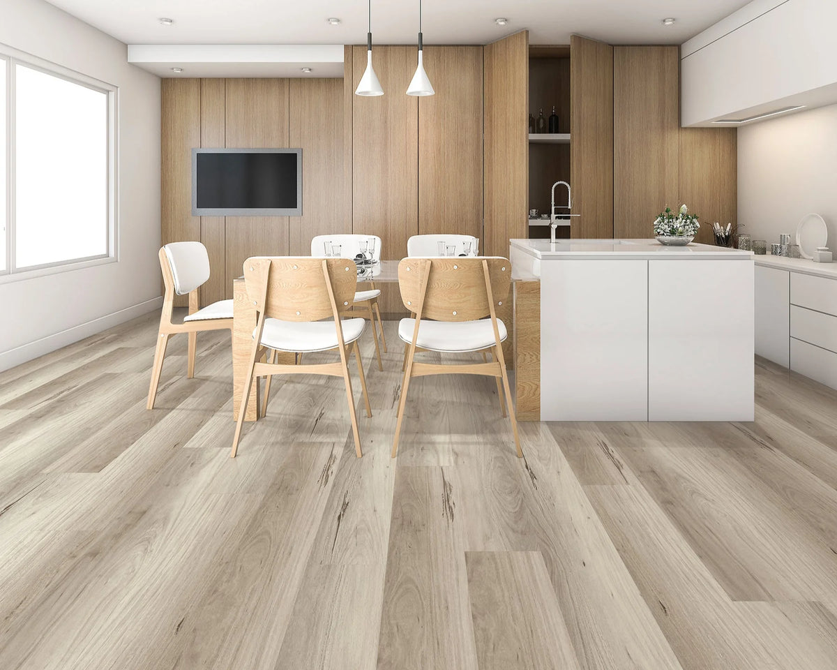 NFD Tranquility Luxury Vinyl Plank Flooring 5mm Ghost Gum Swatch