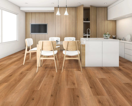 NFD Tranquility Luxury Vinyl Plank Flooring 5mm Magnolia Oak Swatch