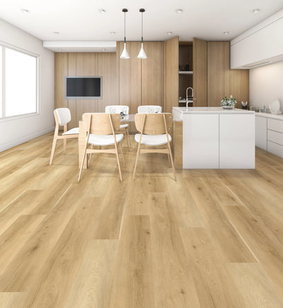 NFD Tranquility Luxury Vinyl Plank Flooring 5mm Stanley Oak Swatch