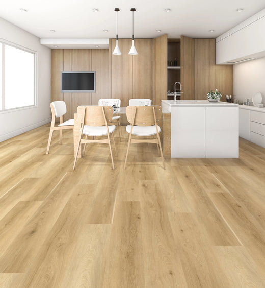NFD Tranquility Luxury Vinyl Plank Flooring 5mm Stanley Oak Swatch