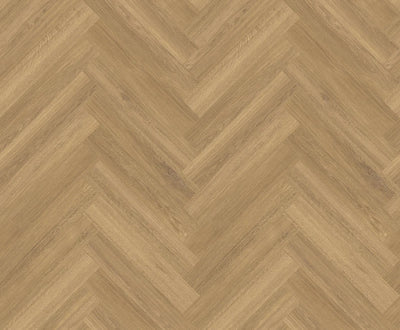 Pallas Deluxe Herringbone Hybrid Flooring 7.5mm Harvest Oak Swatch