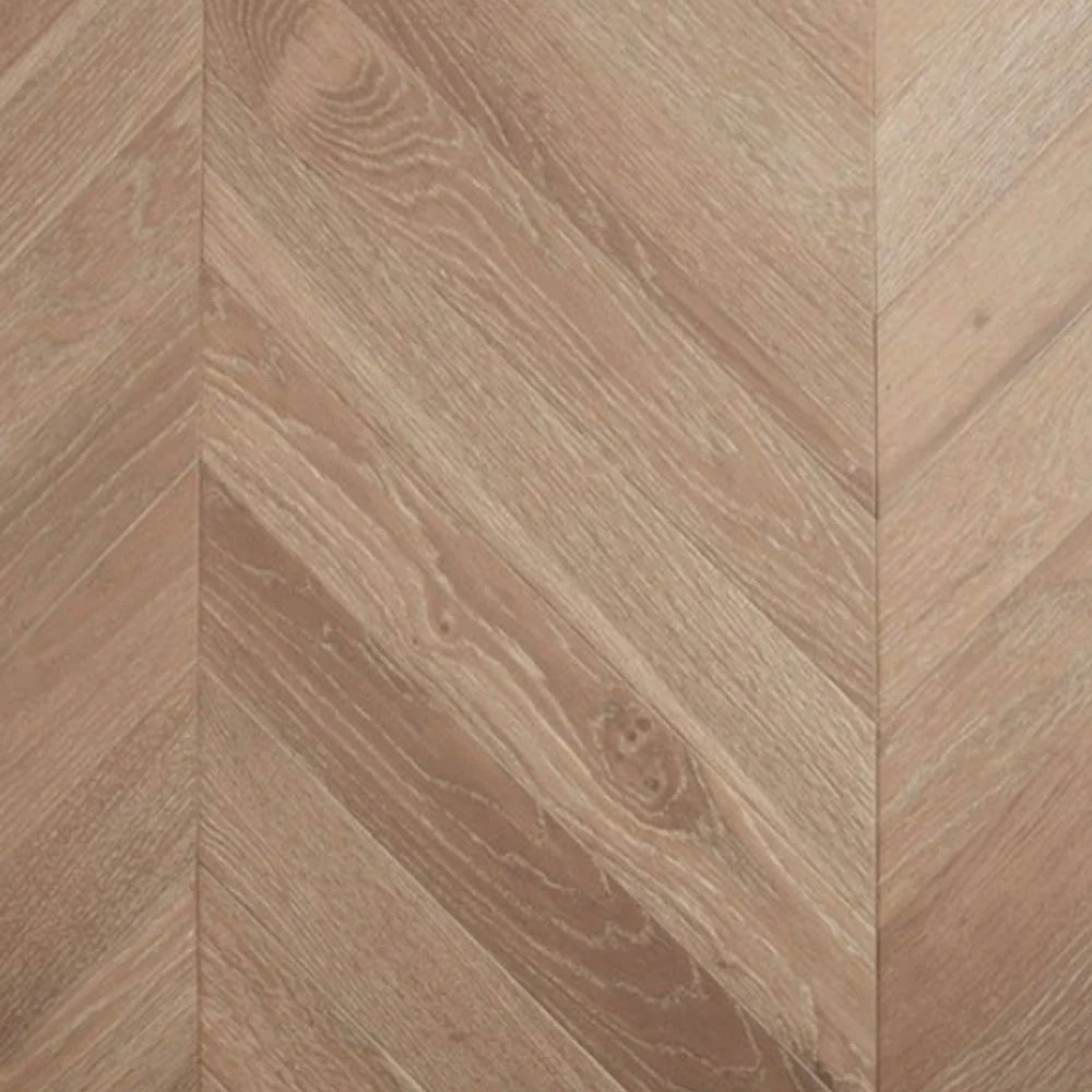 Preference De Marque Oak Chevron Engineered Timber Flooring 21/6mm 90mm Cannes Swatch