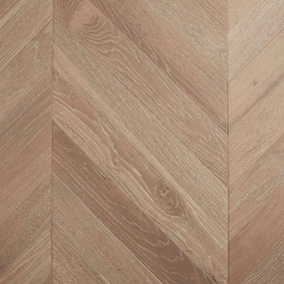 Preference De Marque Oak Chevron Engineered Timber Flooring 21/6mm 90mm Cannes Swatch