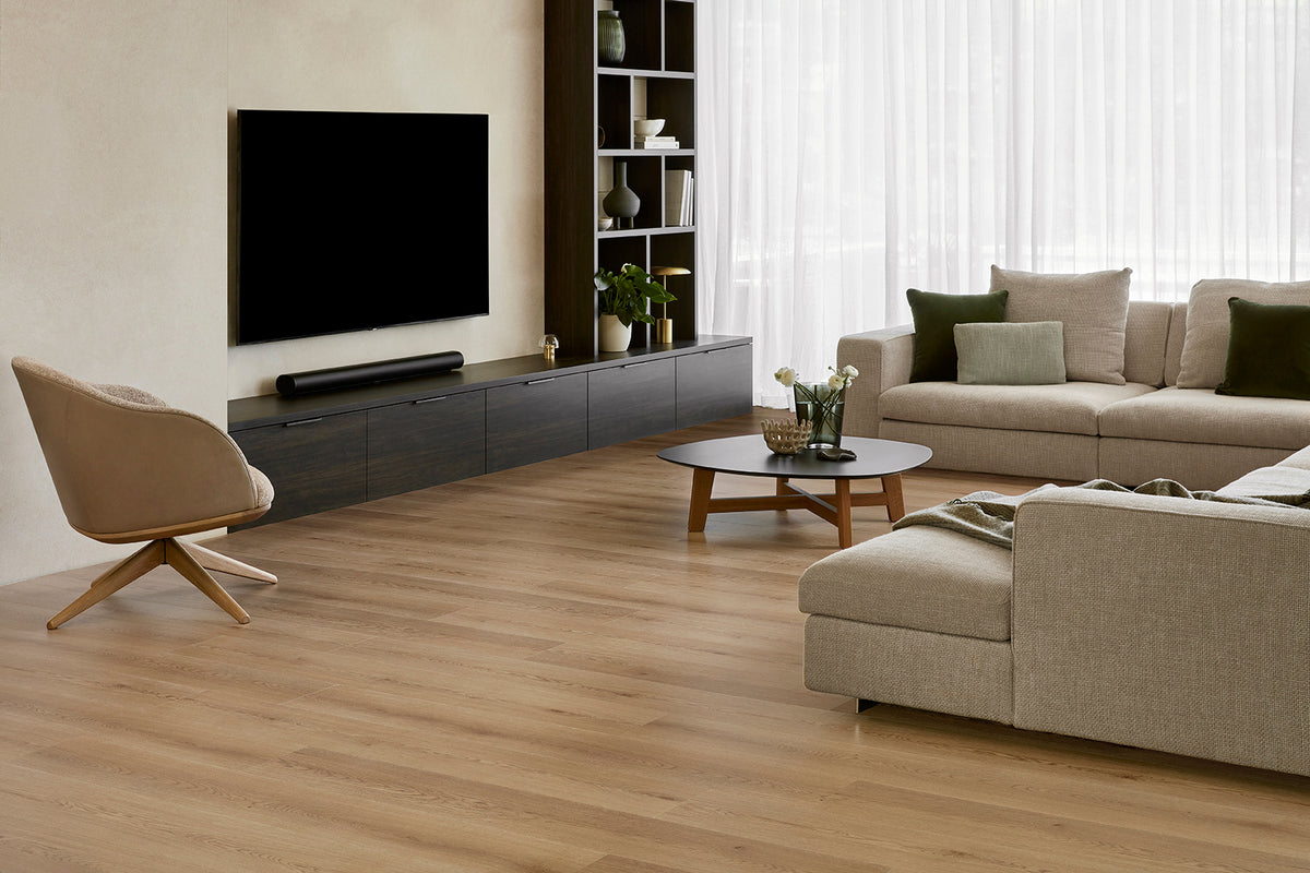 Preference Easi-plank SPC Hybrid 7.5mm Oak Natural Setting