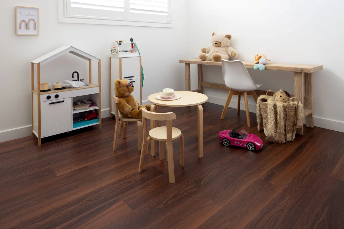 Preference Easi-plank SPC Hybrid Flooring 7.5mm Jarrah Setting