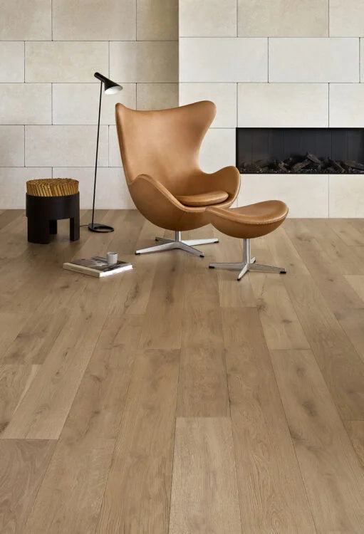 Preference Prestige Oak European Oak Engineered Timber Flooring 15/4mm Colonial Grey Setting