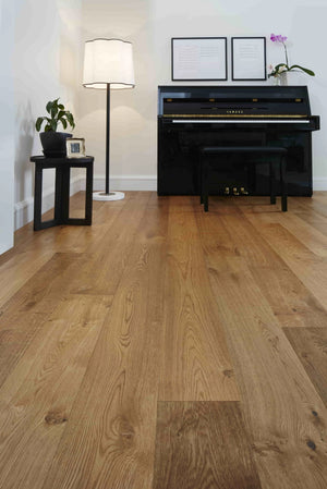 Preference Prestige Oak European Oak Engineered Timber Flooring 15/4mm Espresso Setting