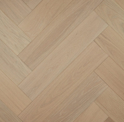 Preference Pronto European Oak Herringbone Engineered Timber Flooring 14/3mm Beacon Cove Swatch