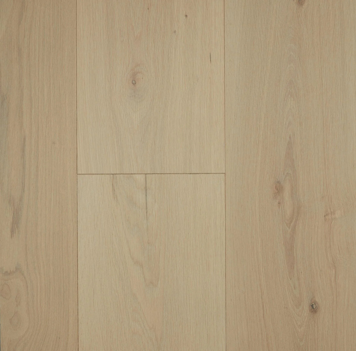 Preference Village Oak Engineered Timber Flooring 14/3mm 220mm First Snow Swatch