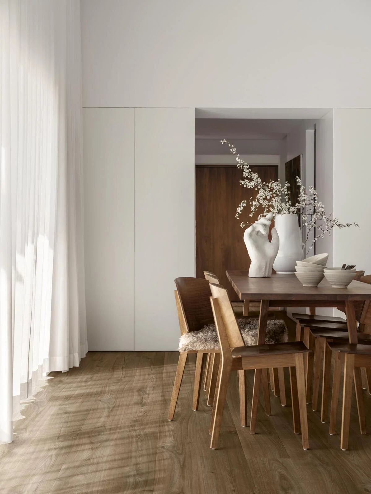 Premium Floors Clix XL Laminate Flooring 9.5mm - Browned Oak room setting