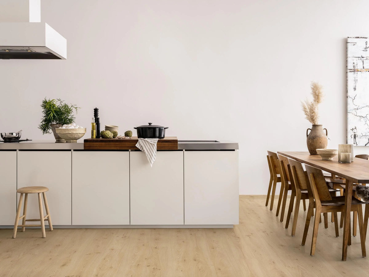 Premium Floors Clix XL Laminate Flooring 9.5mm - Spring Oak room setting