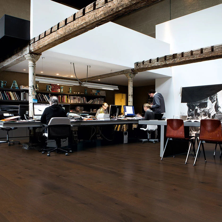 Premium Floors Nature’s Oak Engineered Timber Flooring 14mm Black Forest Setting