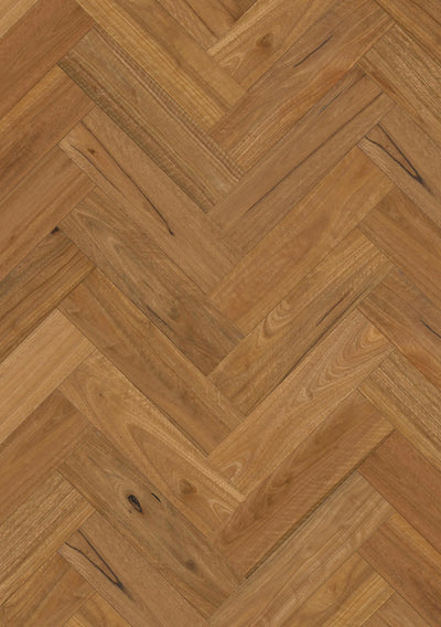 Premium Floors Sidura Herringbone Grande Australian Native Engineered Timber Flooring 13/3mm Spotted Gum Matt Swatch