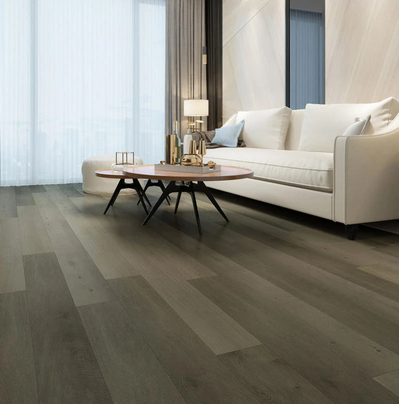Premium Floors Titan Home Hybrid Flooring 5mm Mink Grey Setting