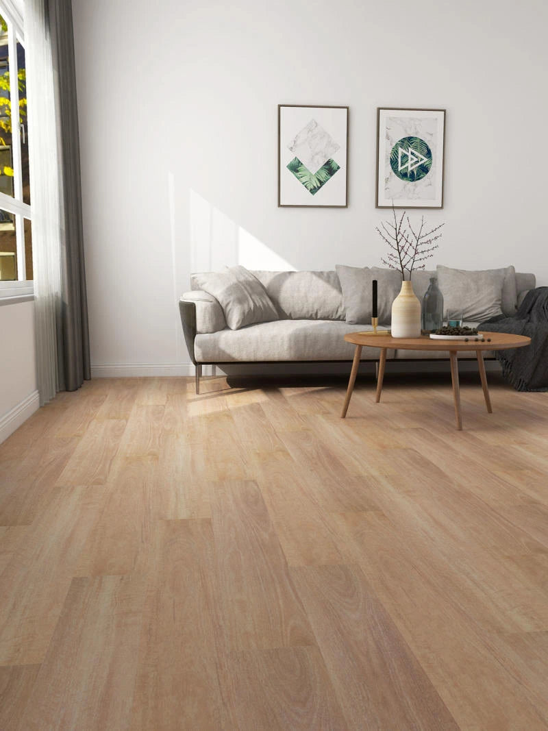 Premium Floors Titan Home Hybrid Flooring 5mm Pale Spotted Gum Setting