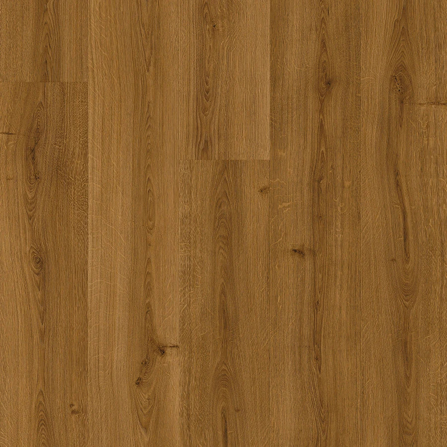 Quick-Step Bloom Hybrid Flooring 6mm Botanic Caramel Oak Swatch